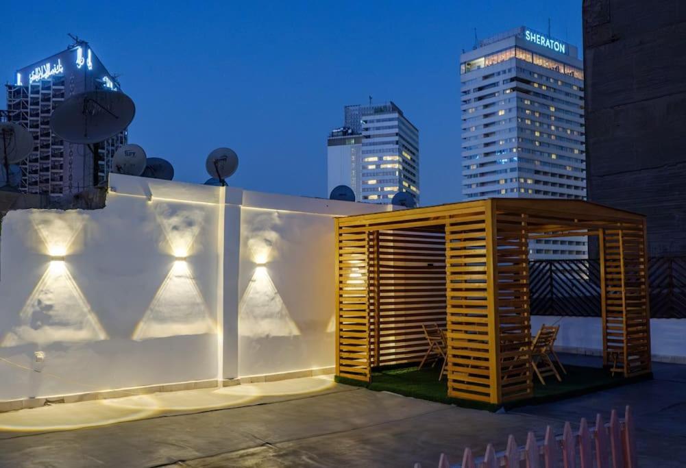 M-town Rooftop 3br لك بالكامل وحدك وروف رائع بالدقي وسط Apartamento El Cairo